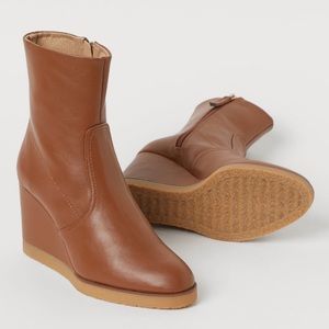 H&M Wedge Ankle Boot